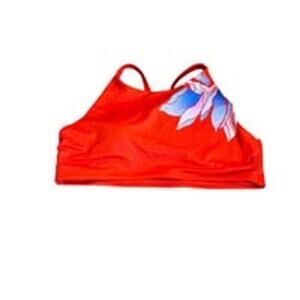 Athleta Orange/ Red Floral Swimwear for Women
